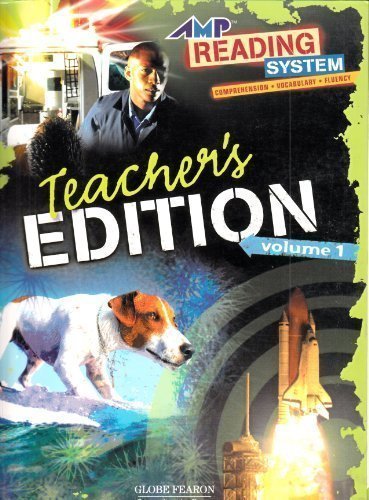 Book AMP READING: TEACHER'S EDITION LEVEL 1 VOLUME 2 free