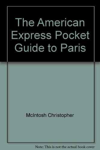 Book The American Express Pocket Guide To Paris free