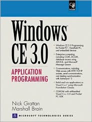 Book Windows CE 3.0: Application Programming (Prentice Hall Series on Microsoft Technologies) free