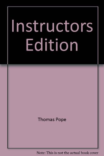 Book Instructors Edition free