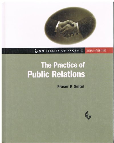 Book Uop Practice of Public Relations free