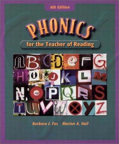 Book Phonics for the Teacher of Reading (8th Edition) free