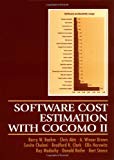 Book Software Cost Estimation With Cocomo II free