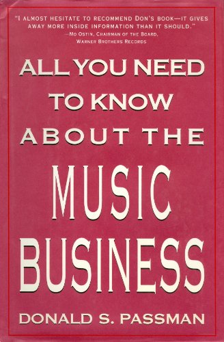Book All You Need to Know about the Music Business free