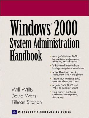 Book Windows 2000 System Administration Handbook free