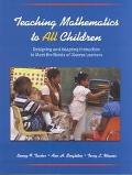 Book Teaching Mathematics to All Children: Designing and Adapting Instruction to Meet the Needs of Diverse Learners free