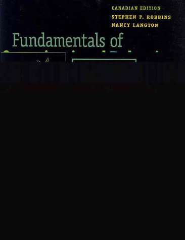 Book Fundamentals of Organizational Behaviour, Canadian Edition free