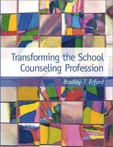 Book Transforming the School Counseling Profession free