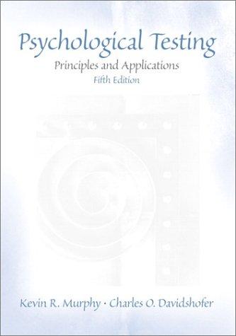 Book Psychological Testing: Principles and Applications (5th Edition) free