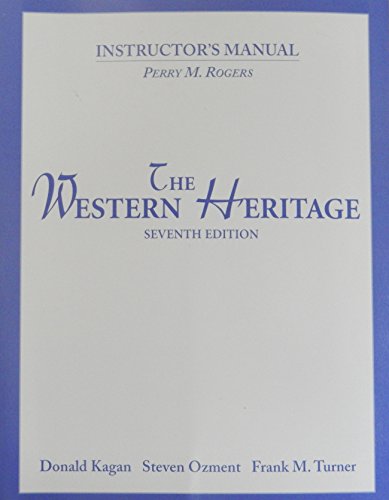 Book The Western Heritage (Instructor's Manual) free