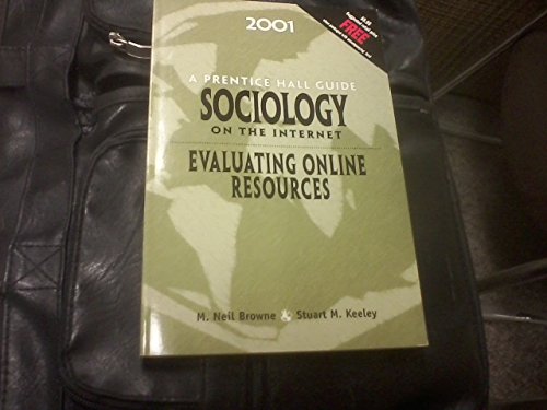 Book Sociology on the Internet 2001 Evlauating Online Resources free