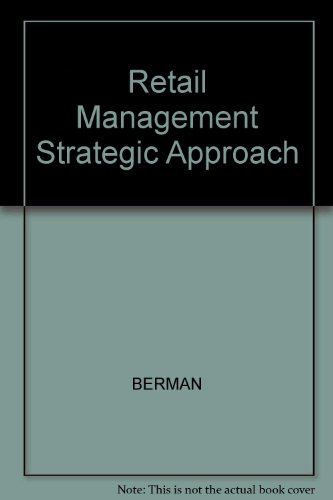 Book Retail Management Strategic Approach free
