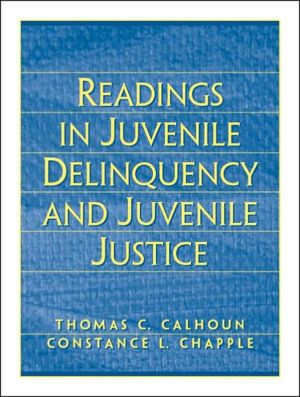 Book Readings in Juvenile Delinquency and Juvenile Justice free