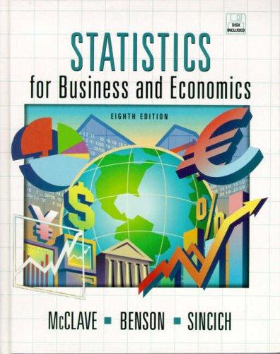 Book Statistics For Business And Economics (international Edition) free
