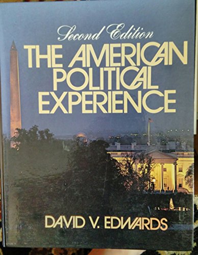 Book The American Political Experience: An Introduction To Government free