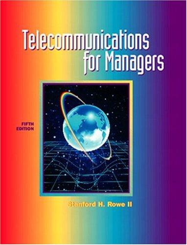 Book Telecommunications for Managers (5th Edition) free