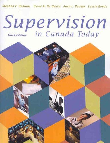 Book Supervision in Canada Today (3rd Edition) free