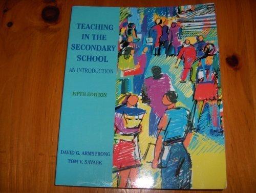 Book Teaching in the Secondary School: An Introduction (5th Edition) free