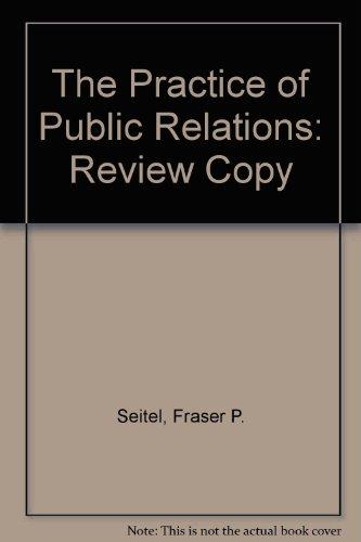 Book The Practice Of Public Relations (review Copy) free