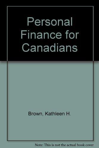 Book Personal Finance for Canadians free
