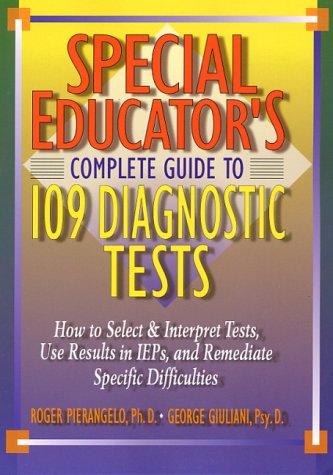 Book Special Educator's Complete Guide to 109 Diagnostic Tests free