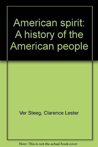 Book American spirit: A history of the American people free