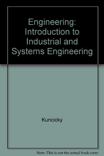Book Engineering: Introduction To Industrial And Systems Engineering free