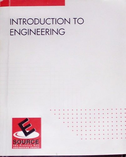 Book Introduction To Engineering free