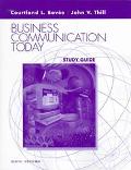Book Business Communication Today: Study Guide free