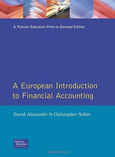 Book A European Introduction to Financial Accounting free