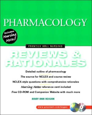 Book Pharmacology: Reviews and Rationales (Prentice-Hall Nursing Reviews & Rationales Series) free