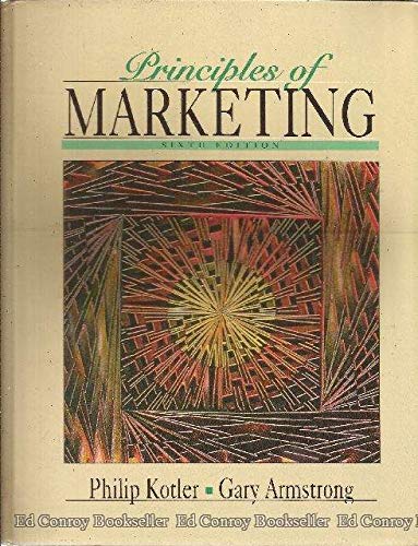 Book Principles of Marketing (The Prentice Hall Series in Marketing) free