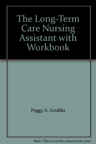 Book The Long-term Care Nursing Assistant With Workbook free