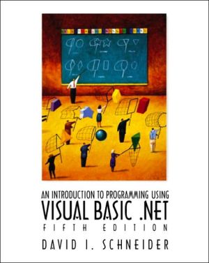 Book Introduction to Programming with Visual Basic.NET, An (5th Edition) free