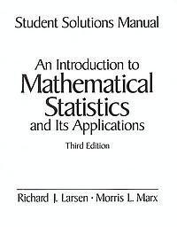 Book Student Solutions Manual for An Introduction to Mathematical Statistics and its Applications, 3rd edition free