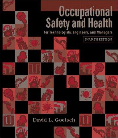 Book Occupational Safety and Health for Technologists, Engineers, and Managers (4th Edition) free