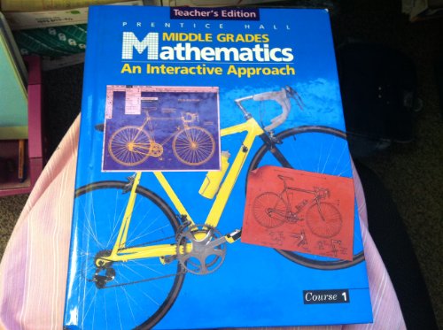 Book Prentice Hall Middle Grades Mathematics Interactive Approach Course 1 6Th Grade Teacher Edition 1995 Isbn 0130311138 free