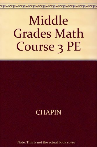 Book Middle Grades Mathematics: An Interactive Approach, Course 3 free