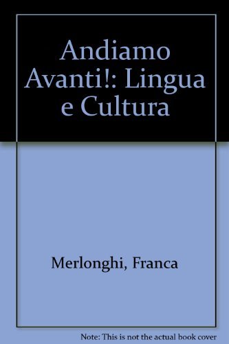 Book Andiamo Avanti! Lingua e cultura free