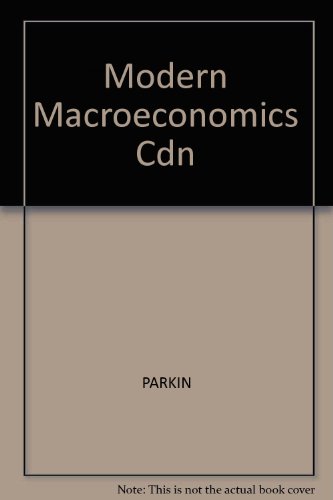 Book Modern Macroeconomics: Study Guide free