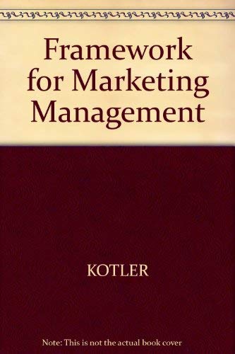 Book Framework for Marketing Management free