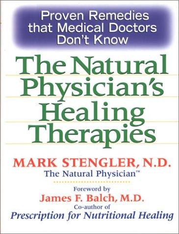 Book The natural Physician's Healing Therapies free