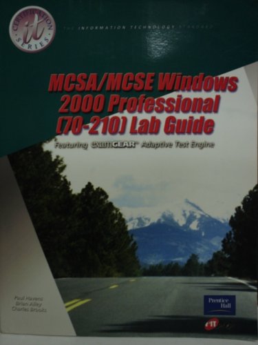 Book Mccsa/ Mcse Windows2000 Professional [70-210] Lab Guide free