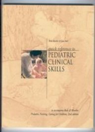 Book Quick Reference To Pediatric Clinical Skills For Pediatric Nursing free