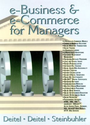 Book E-Business and E-Commerce for Managers free