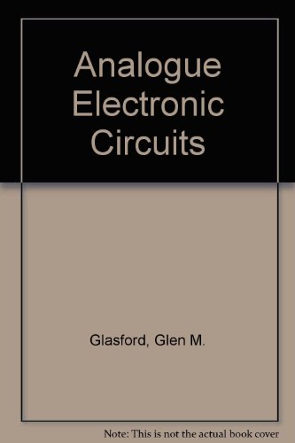 Book Analog Electronic Circuits free