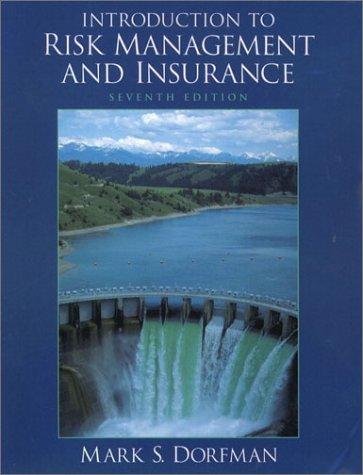 Book Introduction to Risk Management and Insurance (7th Edition) free