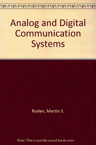 Book Analog and digital communication systems free