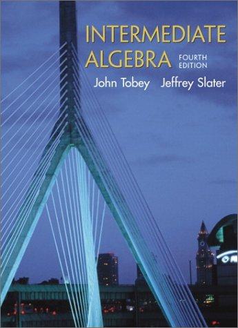 Book Intermediate Algebra (4th Edition) free