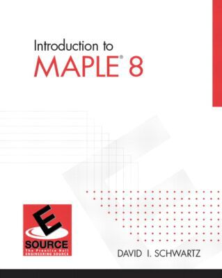 Book Introduction to Maple 8 free